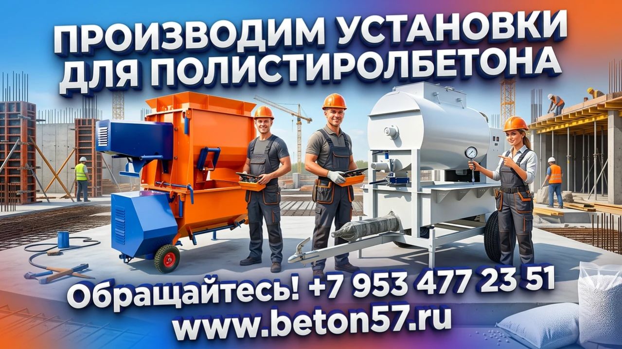 Стройка дома из полистиролбетона