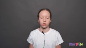 Видеовизитка юной актрисы Смирновой Евгении