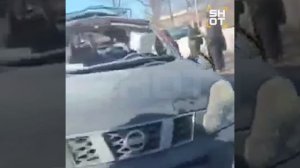 Взрыв автомобиля в Подмосковье. Внедорожник Nissan рванул на парковке возле центрального рынка в дер