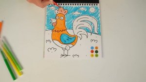 Маленькая Вера - Медведь распаковывает игрушки Синий Трактор(1080P_60FPS)