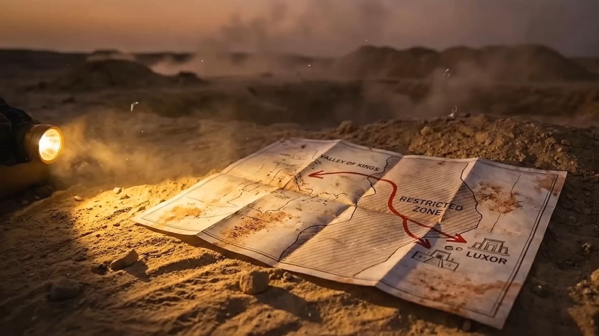 Потерянный город Египта нашли в 5 метрах под песком