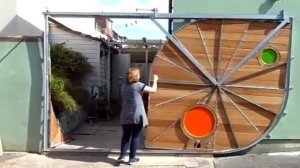 Самостоятельно спроектированные ворота