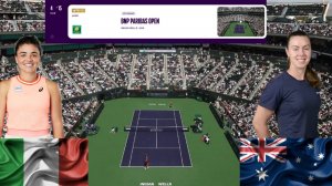 (7) 🇮🇹Жасмин Паолини - (Q) 🇦🇺Талия Гибсон