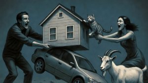 Как делить квартиру, машину и даже животных при разводе?