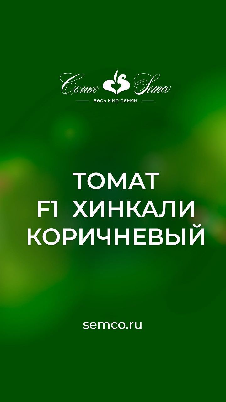 522. Томат Хинкали Коричневый