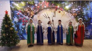 Новогодний концерт группы "Селяночка"  село Красный холм