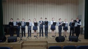 Соловушки, анс, 11-12 лет, СПб Музицирование Блокфлейта А.Варламов "Горные вершины"