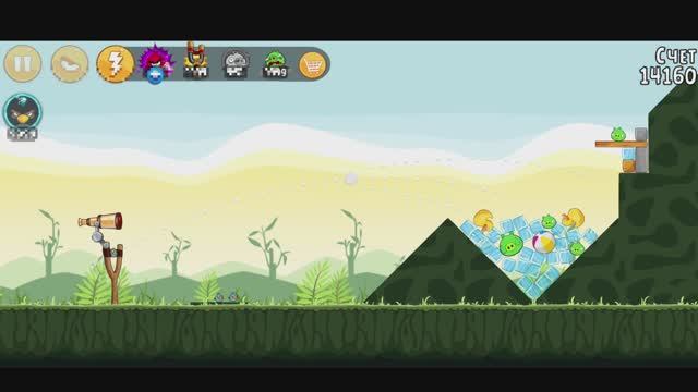 Энгри Бердс. Angry Birds. Птицы против свиней. Angry Birds. 2. Злые птички. Энгри Бердс 2. Часть 9