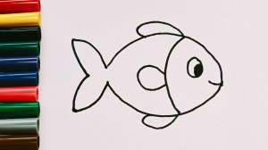 Как нарисовать РЫБКУ