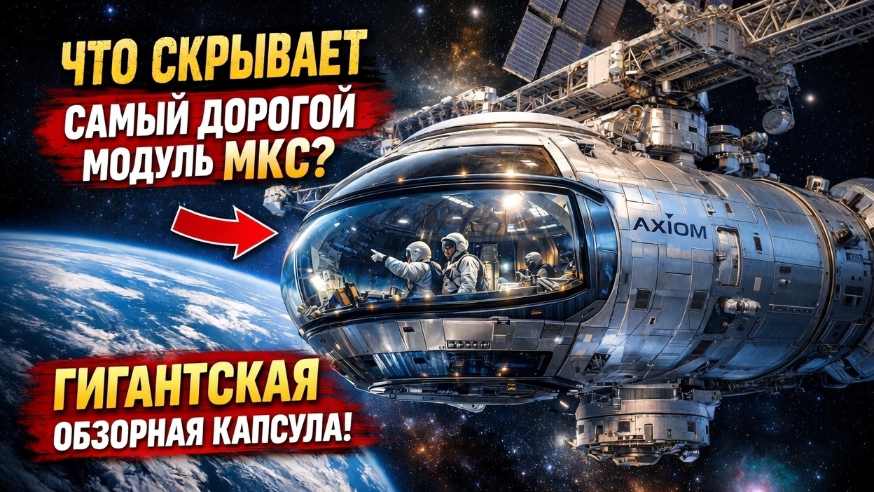 Что скрывает самый дорогой модуль МКС?