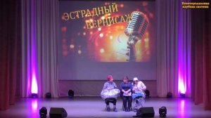 «В электричке». Участники театра эстрадных миниатюр Масканурского СДК, рук. Наталья Александрова