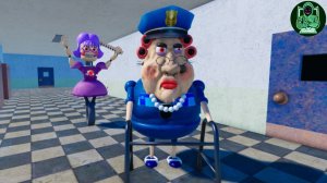 Бабушка Мальвада, побег сеньориты Ани Трон - #обби #роблокс