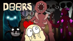 Doors👁️ Краткое содержание комикса Дверей! Анимация Дорс
