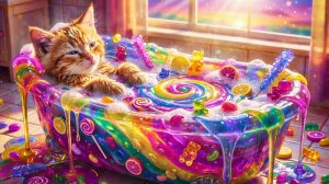 КАКУЮ ПРИКОЛЬНУЮ ВАННУ ВЫ БЫ ВЫБРАЛИ ДЛЯ СВОЕГО ПИТОМЦА ? 😱🪜✨Приятная ИИ-анимация как в Мультики!