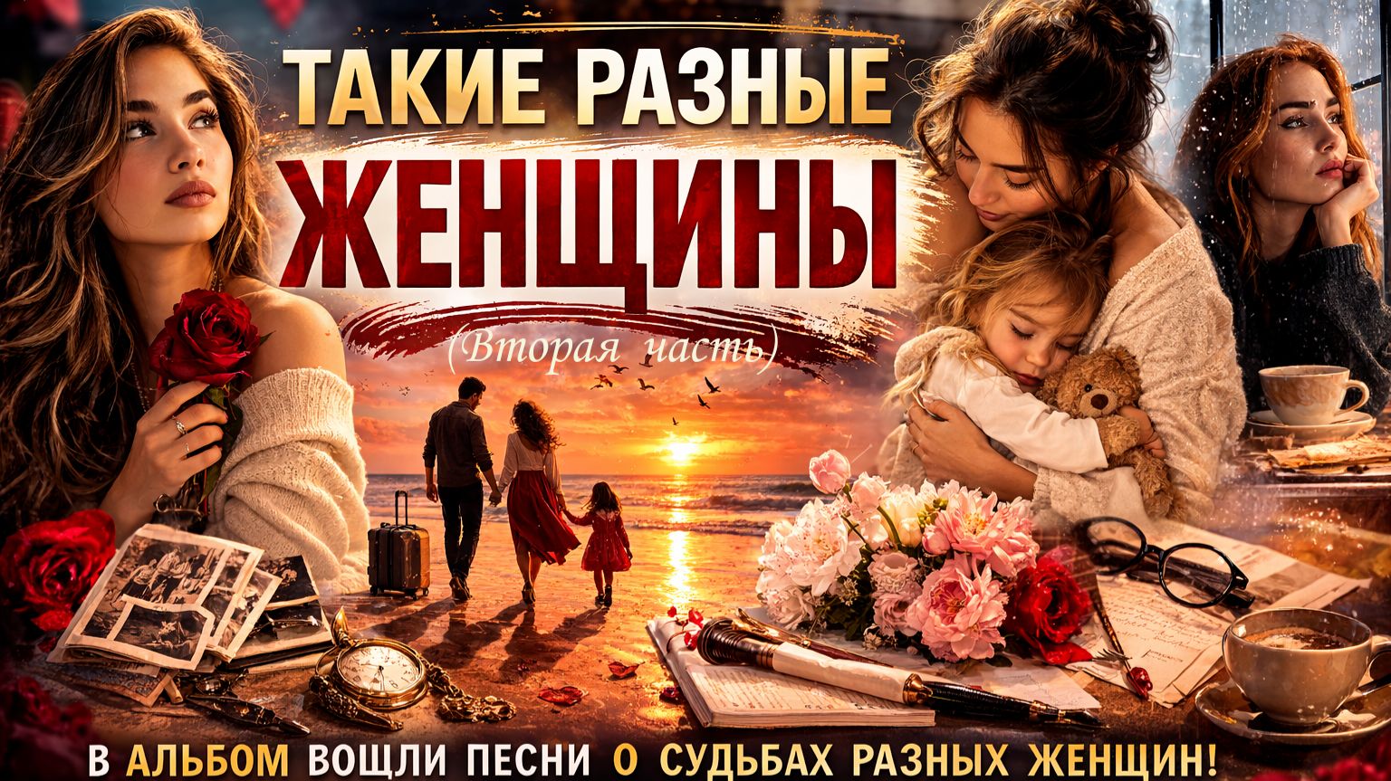 ТАКИЕ  РАЗНЫЕ  ЖЕНЩИНЫ  -  ТАТЬЯНА  ТИЛИАН