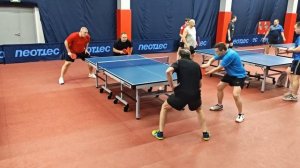 9..12 Сергеев/Золкин (1244) - Дмитриев/Голота (990) 09.03 настольный теннис Парный турнир