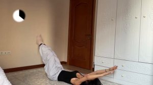 5 min flat belly and slim waist || короткая тренировка на плоский живот и талию 5 минут