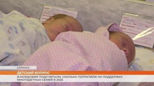 В Мордовии почти 8 миллиардов рублей потратил бюджет на поддержку семей с детьми в 2025