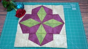 Завораживающее лоскутное шитье блок Звезда! Удивительно эффектный дизайн который покорит результатом