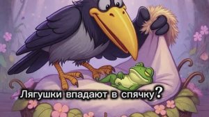 Как зимуют лягушки? Ворона Ася расскажет