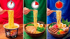 1 МИНУТА vs 1 ЧАС vs 1 ДЕНЬ РАМЭН