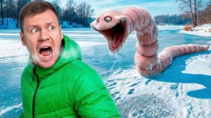 HUNGRY WORM в РЕАЛЬНОЙ ЖИЗНИ у меня дома! Кого он проглотил???
