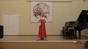 "Растет в Волгограде березка" -Соколова Анна, Колосовская ДШИ