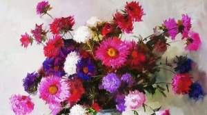 Цветочные натюрморты художника Светланы Родионовой