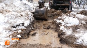 Аварию в Богородском устраняют