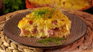 ЗАПЕЧЕННАЯ КАРТОШКА С КОПЧЕНОЙ РУЛЬКОЙ