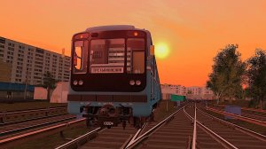 Работаем целую смену на Калининской линии на СЛОМАНОМ Номерном! Возим пассажиров туда-сюда!!