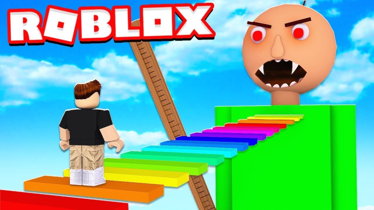 Я Стал Балди в Roblox Побег От Балди