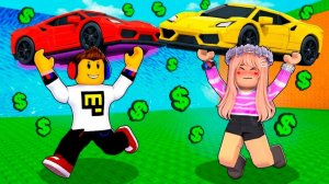 ПОБЕГ ЗА МАШИНАМИ ОТ ЦУНАМИ РОБЛОКС в МАЙНКРАФТ ! ДЕВУШКА ВИДЕО ТРОЛЛИНГ MINECRAFT