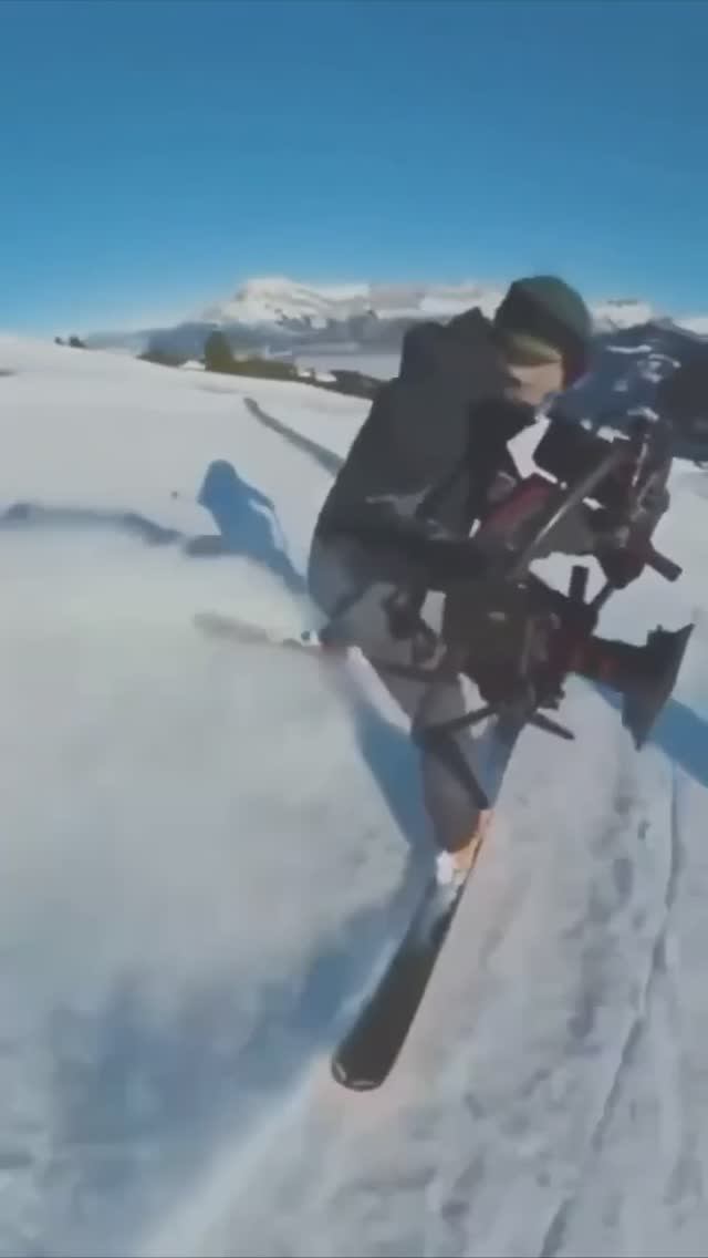 Работа оператора лыжников