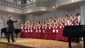 "Слава народу" С. Рахманинов, Н. Некрасов, Большой детский хор им. В.С. Попова