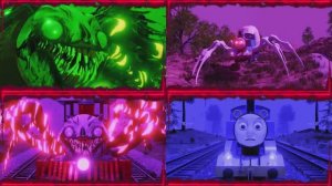 Монстр-Поезд против Доброго Паровозика и Темного Зверя — Эпичная Битва 💥 Tiles Hop: EDM Rush