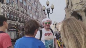Трансляция прогулка по Арбату.