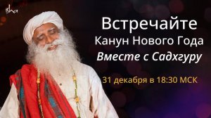 Новый Год в прямой трансляции с Садхгруру! (старое видео 2021г.)