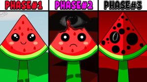 INCREDIBOX SPRUNKI 🍉 ВСЕ ФАЗЫ НОВОГО OC ✨ АРБУЗ 💚 ОТ 1️⃣ ДО 3️⃣ ФАЗЫ 💫