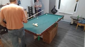 Бильярд Дома.Стол8 футов .1партия