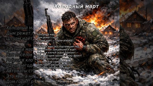 Холодный март