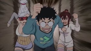 Ботан оккупировал толчок юной Момо) "ДаNдадаN-1"