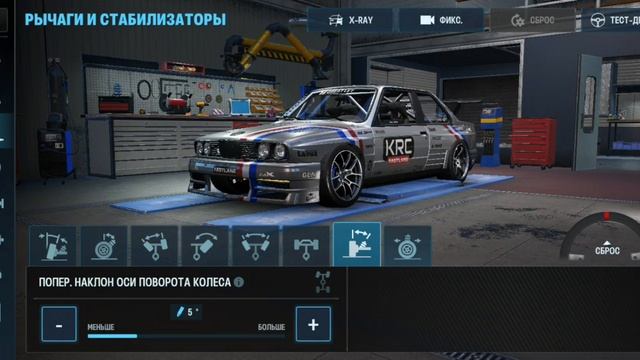 Настройка BNM E30/RV38 CarX Drift Racing 3 V 1.10.1 смотреть онлайн