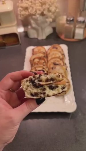 🍰Оладьи с шоколадными каплями  #насковороде