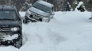 БИТВА СО СНЕГОМ: Pajero, УАЗы, Нива и TANK 300!