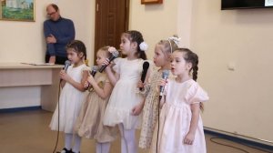 "У меня есть ангел Божий". Младшая группа воскресной школы Свято-Елизаветинского храма