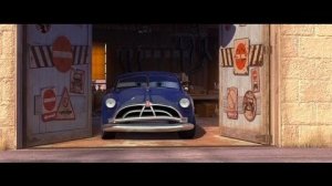 Молния Маккуин узнаёт правду о  Доке Хадсоне   отрывок из мультфильма Тачки 2006