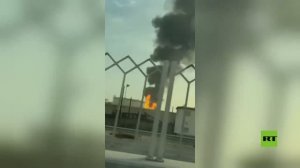 حريق هائل في مصفاة بابكو البحرينية بعد تعرضها للهجوم