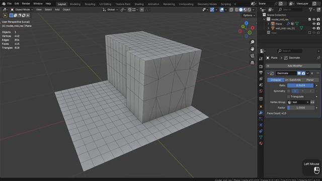 Chapter 8.2 - Creating The Low Poly