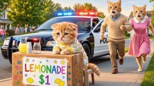 Рыжий котенок просто хотел игрушку... А потом приехала ПОЛИЦИЯ! 😭🚓